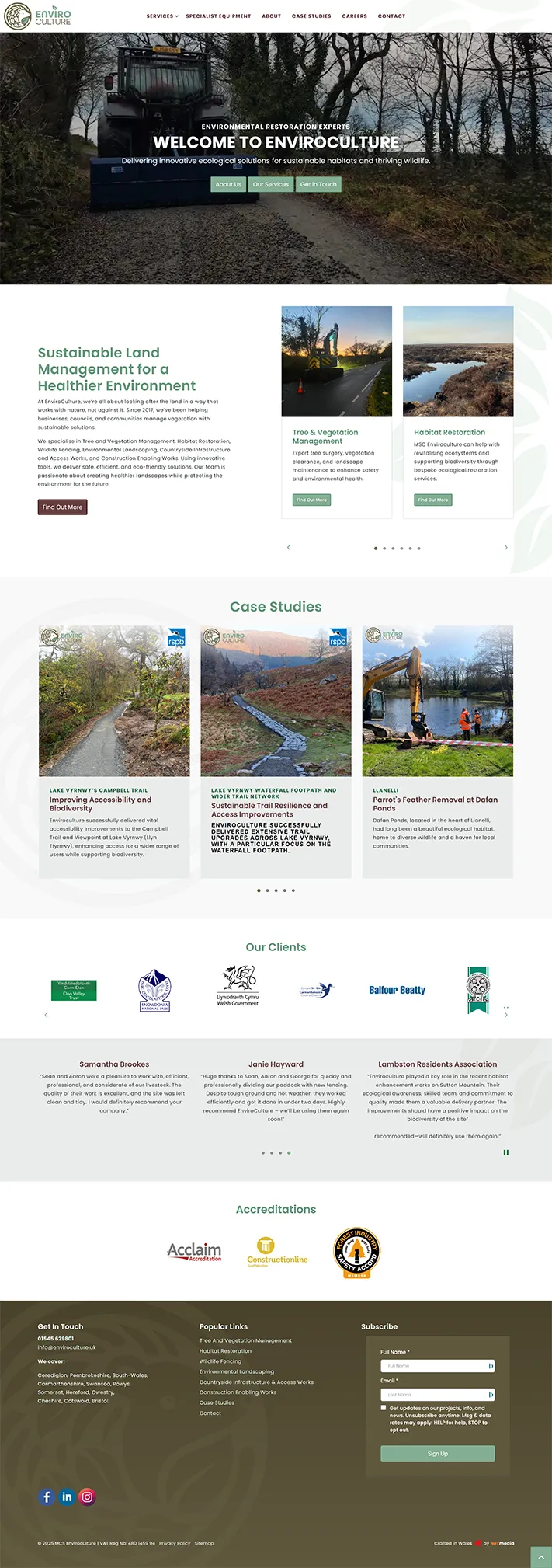 Enviroculture Website